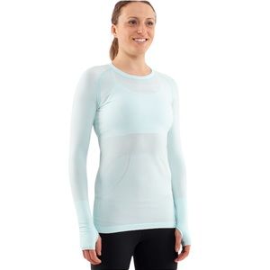 Lululemon Run: Swiftly Tech Long Sleeve in Aquamarine Size 4 EUC